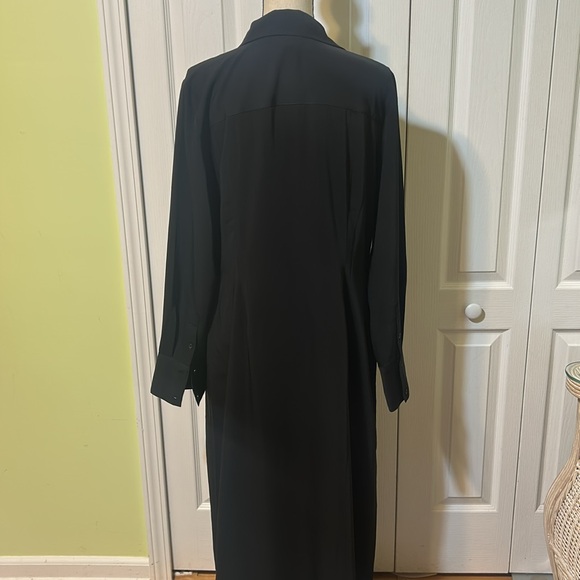Madewell Black Long Sleeve Maxi Dress - Picture 5 of 7
